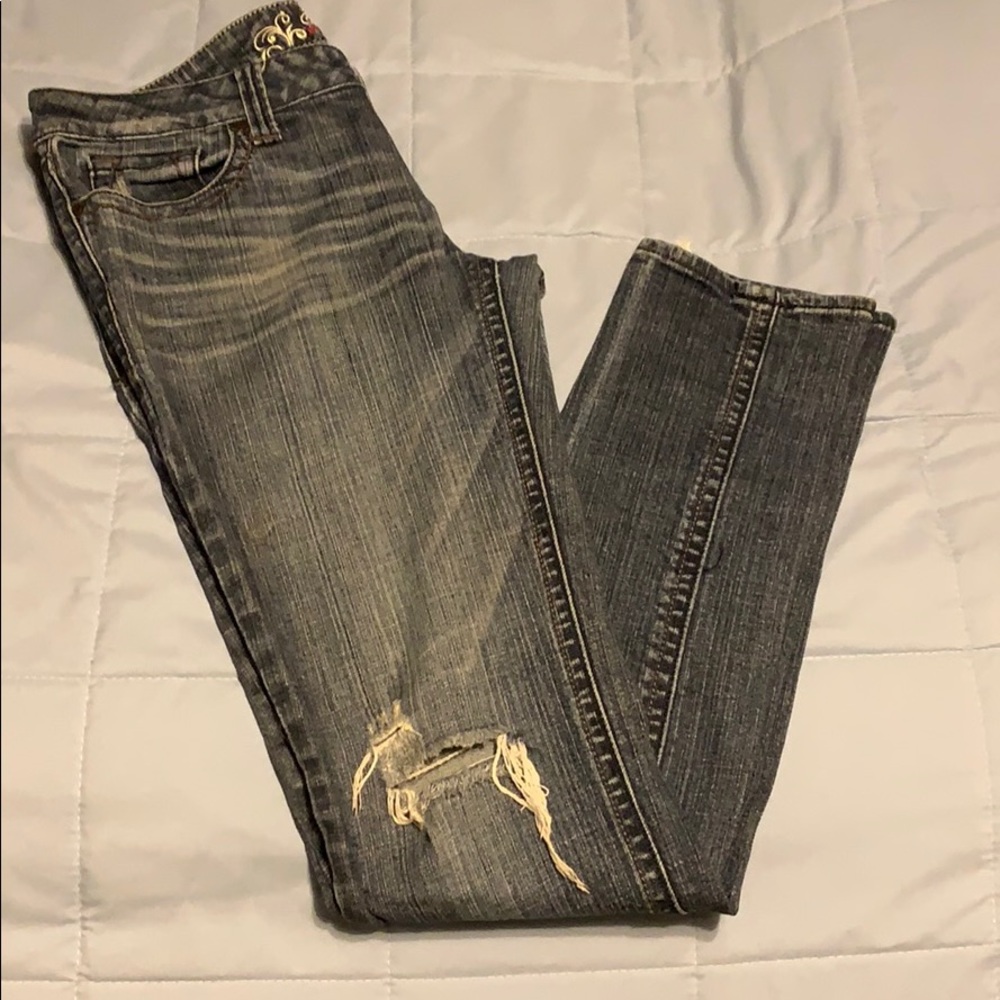 Woman’s refuge jeans